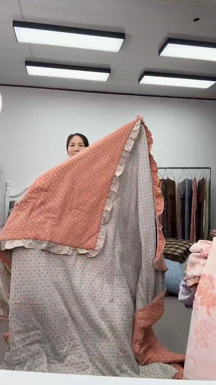 安娜花边夏被200*230