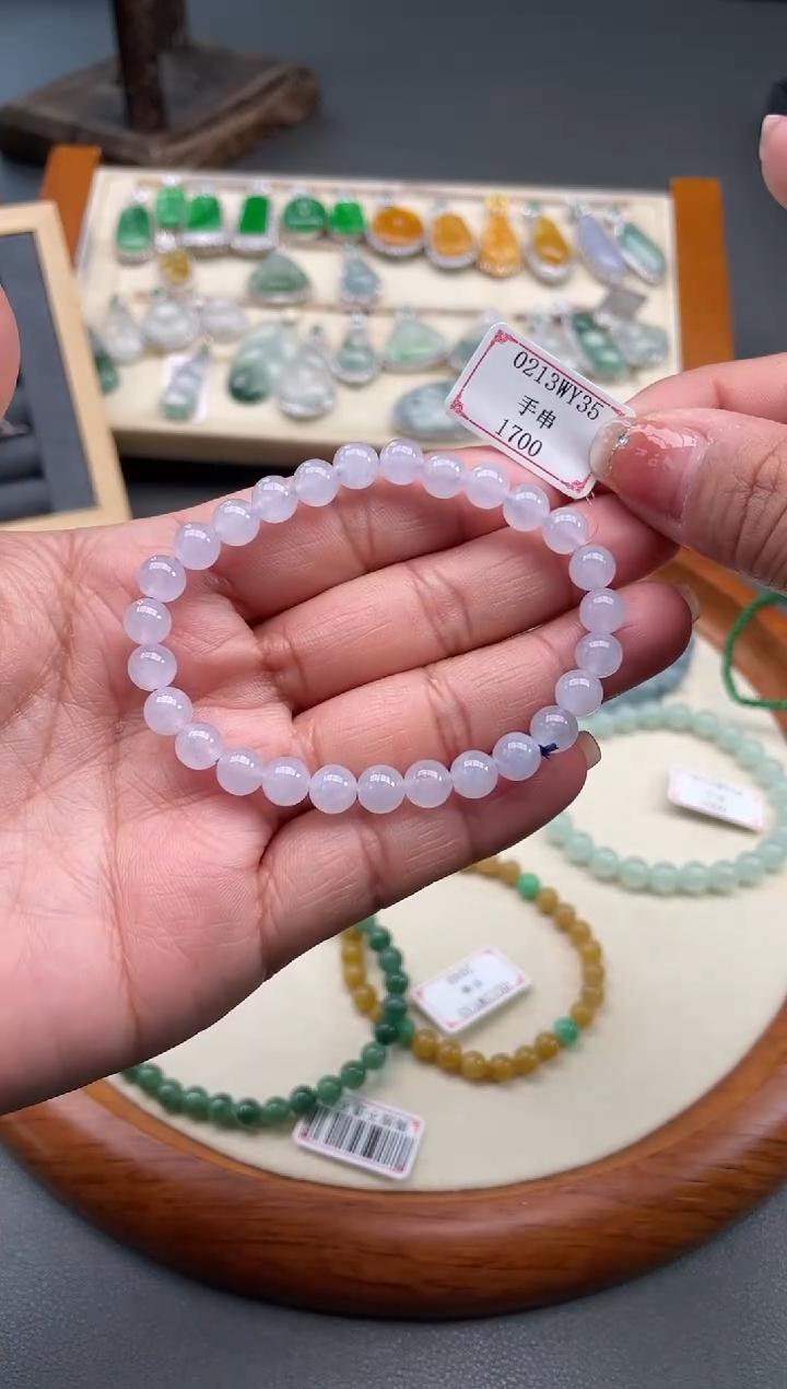 【闪购商品】翡翠手串未镶嵌0213WY35