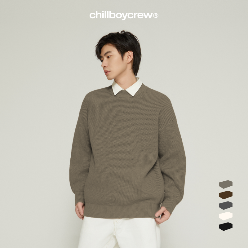 C36大胖毛2代标准阔型保暖毛衣