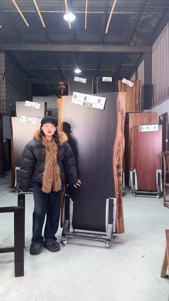 【闪购商品】338号刚果黑檀尺寸182*91*91*8