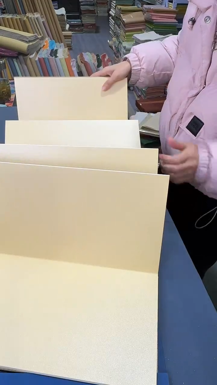 16*32cm熟绢册页卡纸册页6折12页