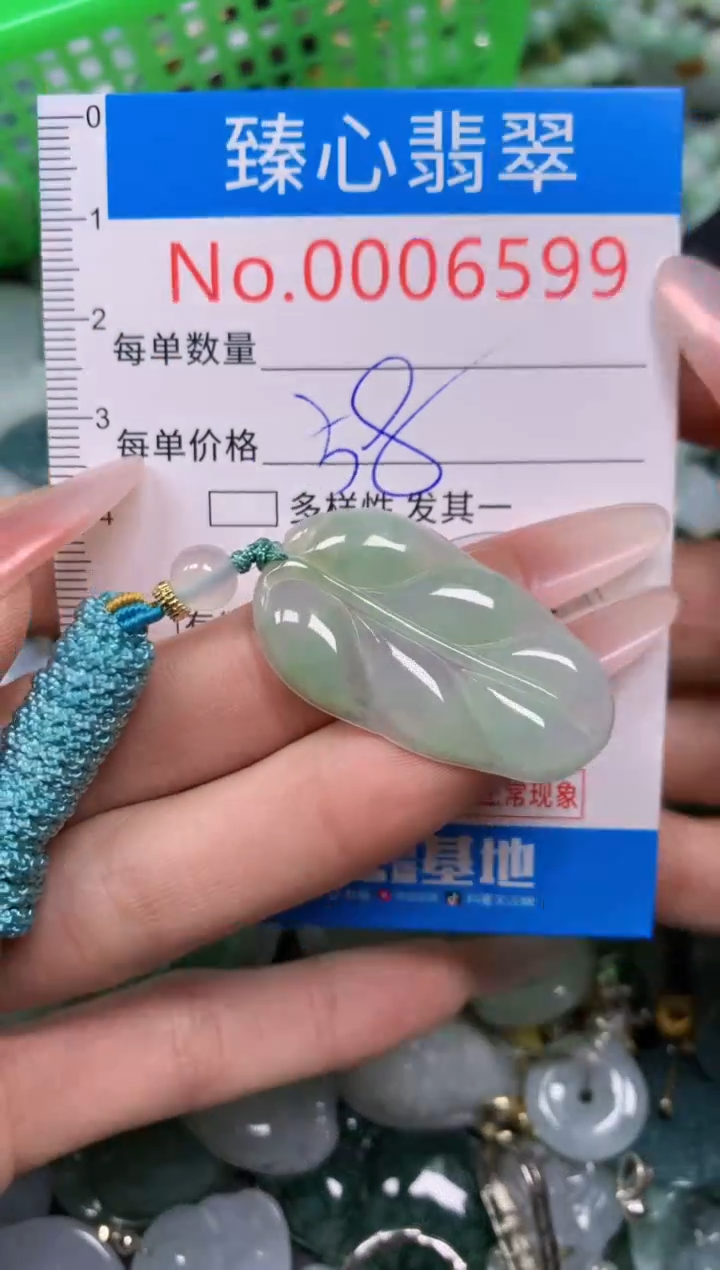 【闪购商品】翡翠颈饰未镶嵌含绳0006599