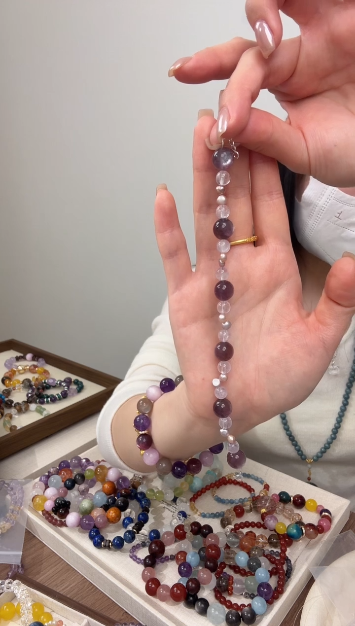 未镶嵌手串水晶59