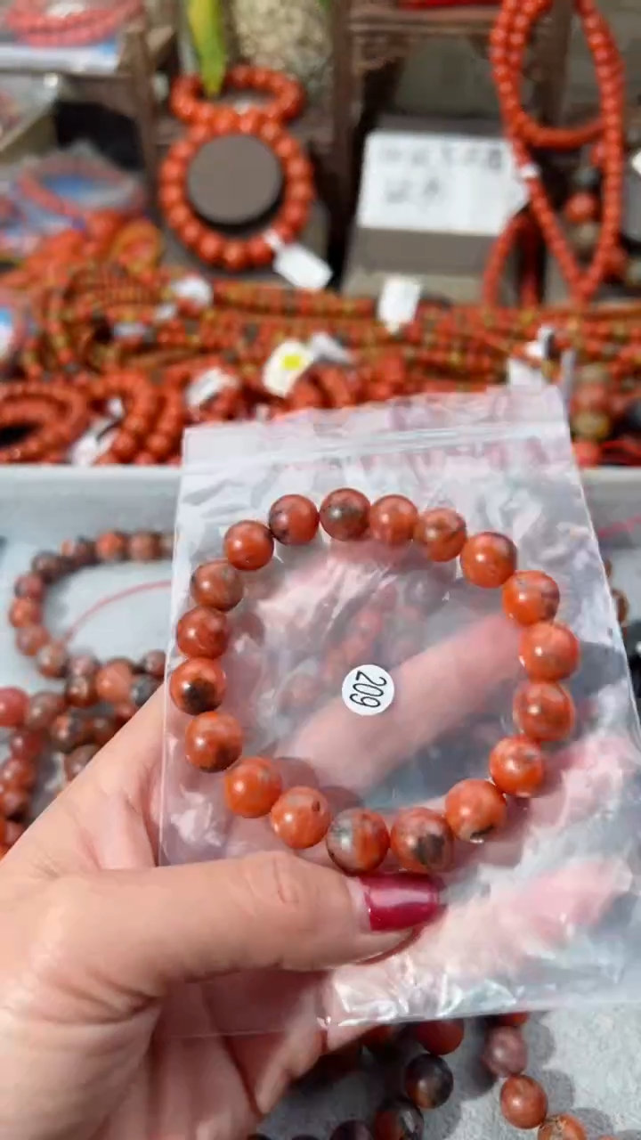 【闪购商品】南红玛瑙手串未镶嵌11