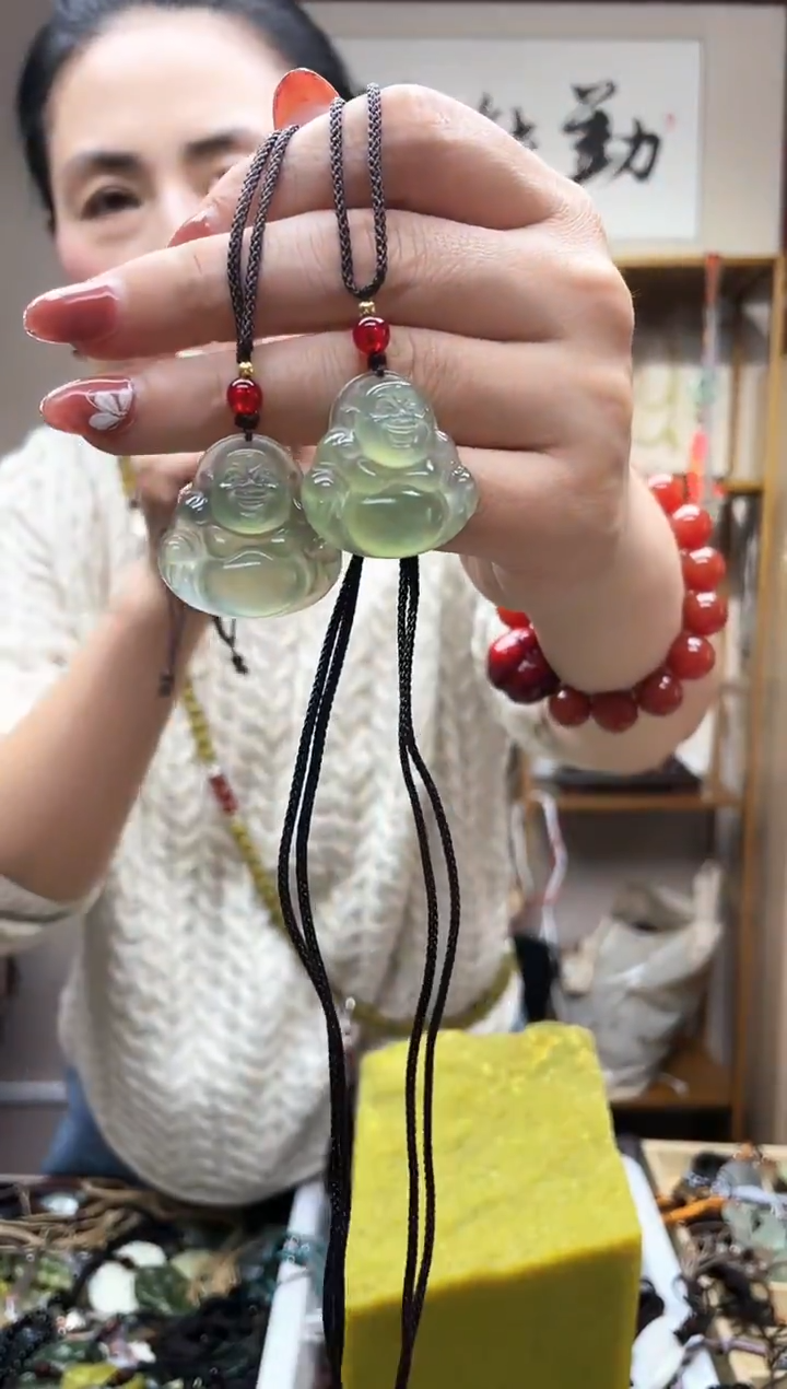 未镶嵌岫玉吊坠多样性发货拍一发一