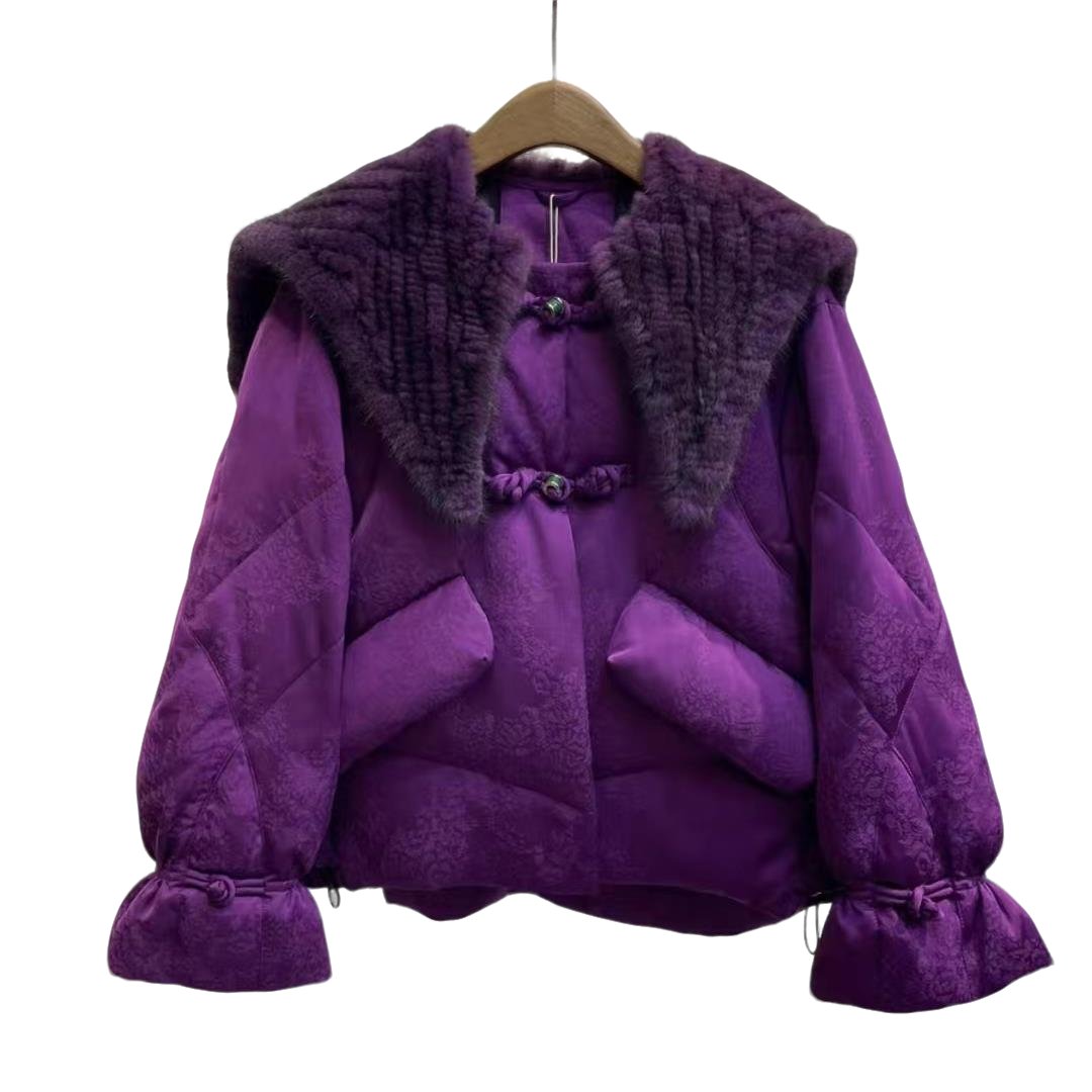 【新款】羽绒服时尚百搭气质休闲轻奢显瘦宽松女装7001[YZM]J