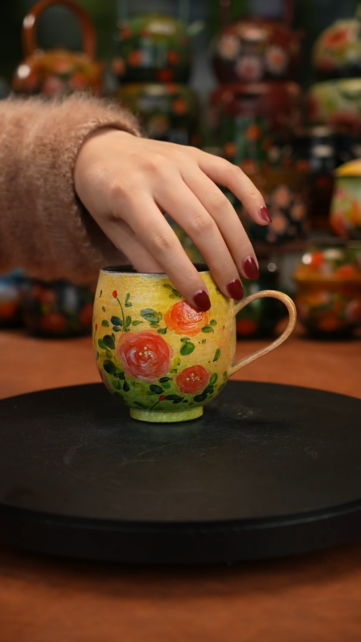 陶瓷油画手绘釉下彩