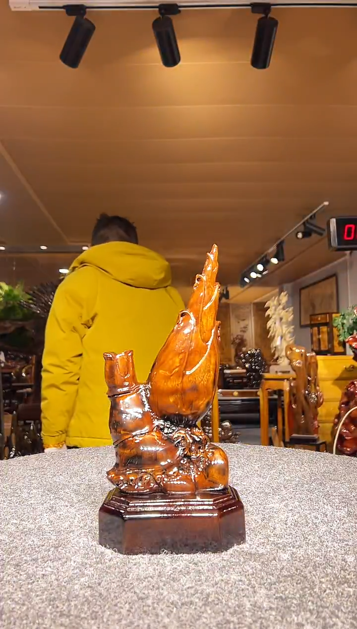 金丝楠木雕款?***?金丝楠木摆件
