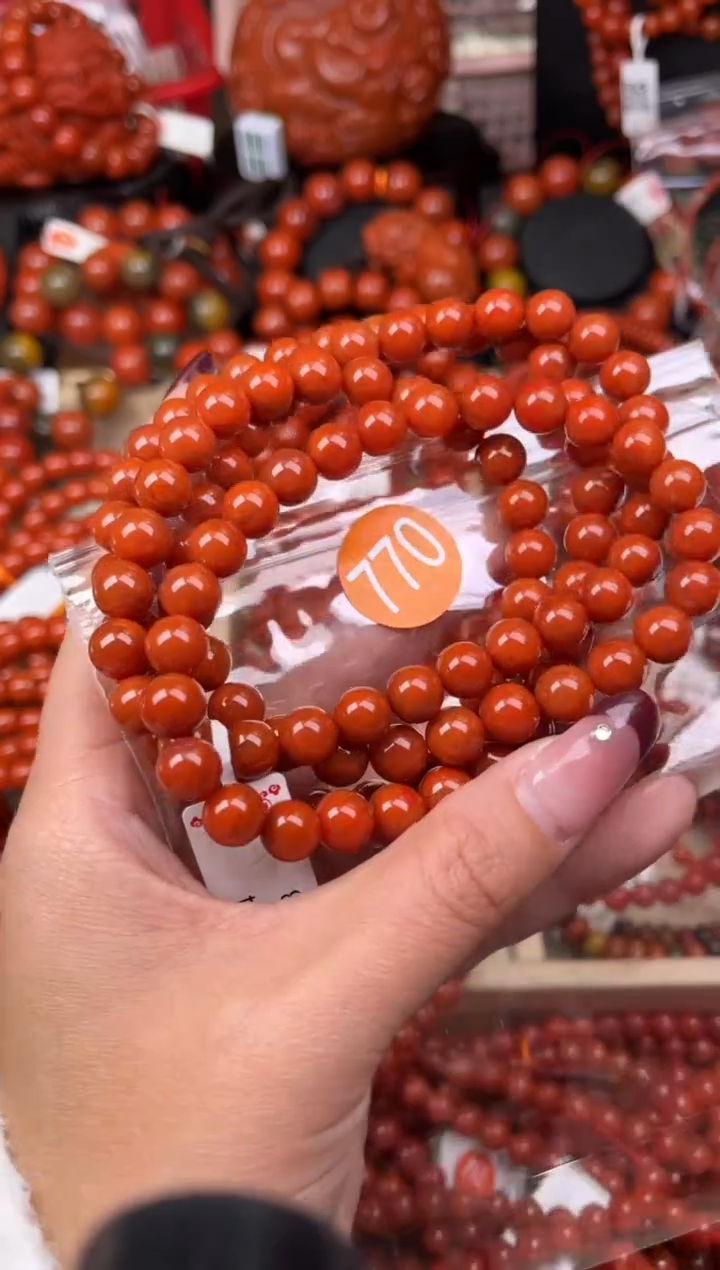 【闪购商品】南红玛瑙珠宝奇石未镶嵌770-7+