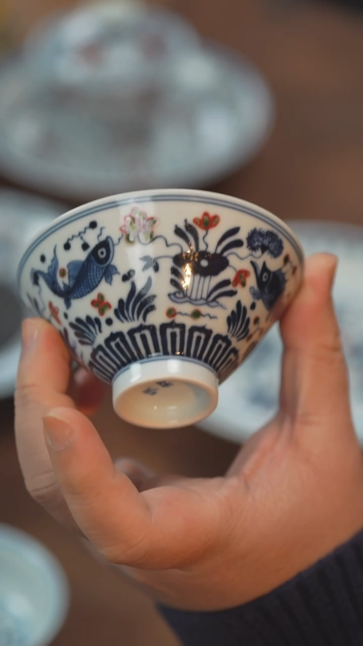 【闪购商品】杯明和堂鱼藻斗笠杯