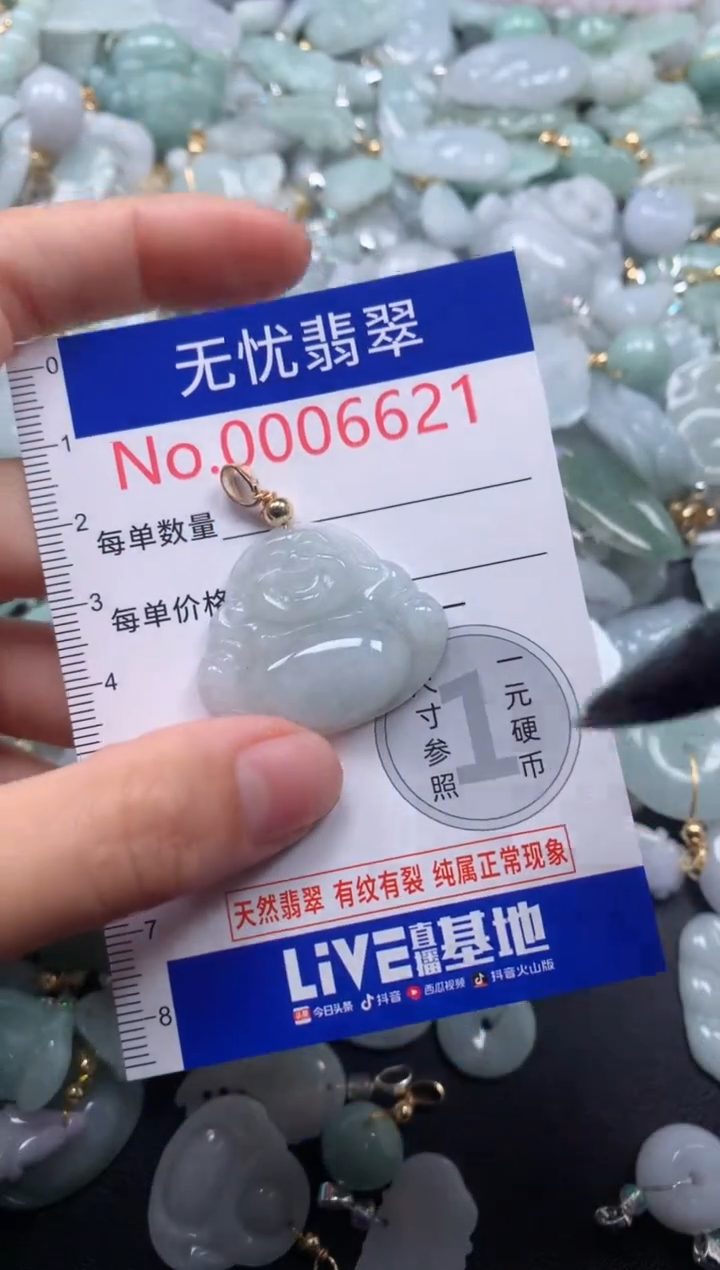 颈饰未镶嵌翡翠6621