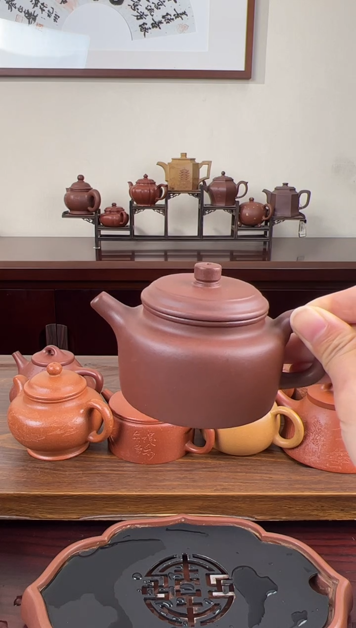 【闪购商品】紫砂茶壶紫泥德钟壶150CC