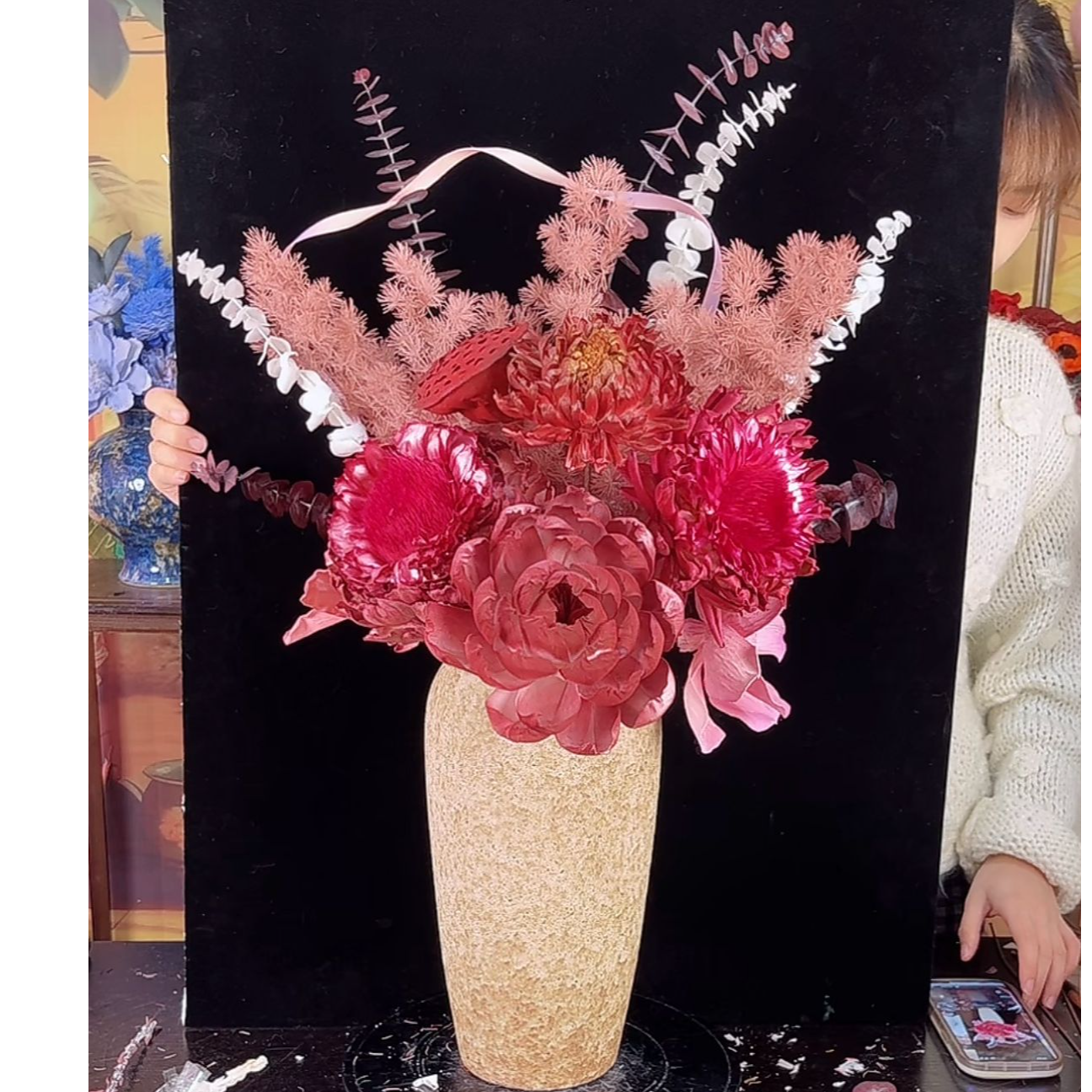 家居摆件花束（不带瓶)