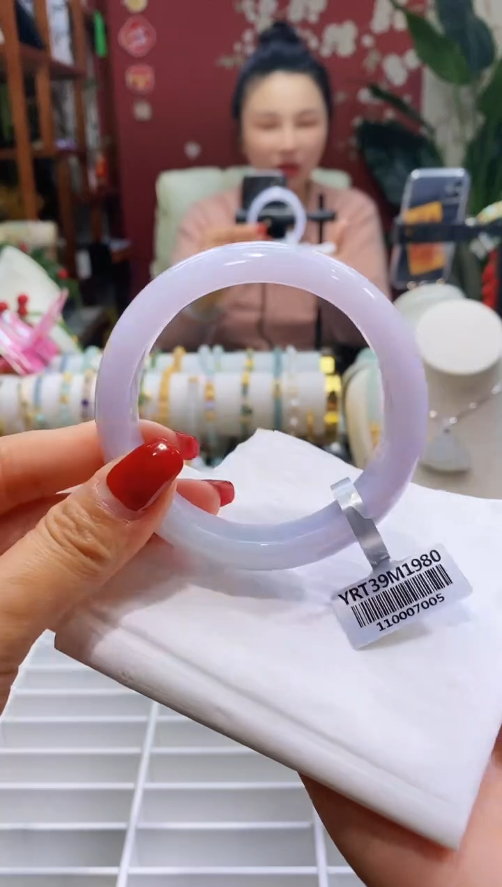 【闪购商品】翡翠手镯未镶嵌44厚装5960/14.9*9.0