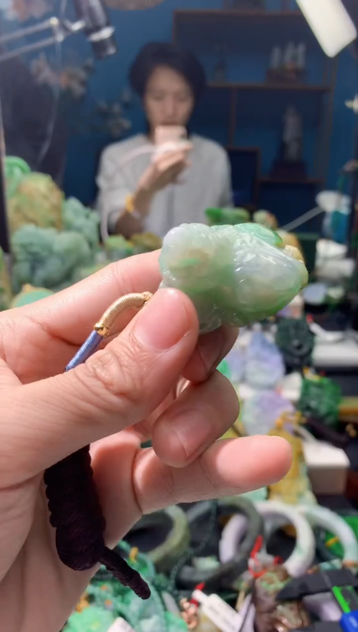 颈饰未镶嵌翡翠翡翠天然缅甸a货翡翠