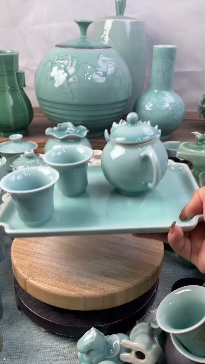 【闪购商品】特价福利 微瑕 慧仙青瓷