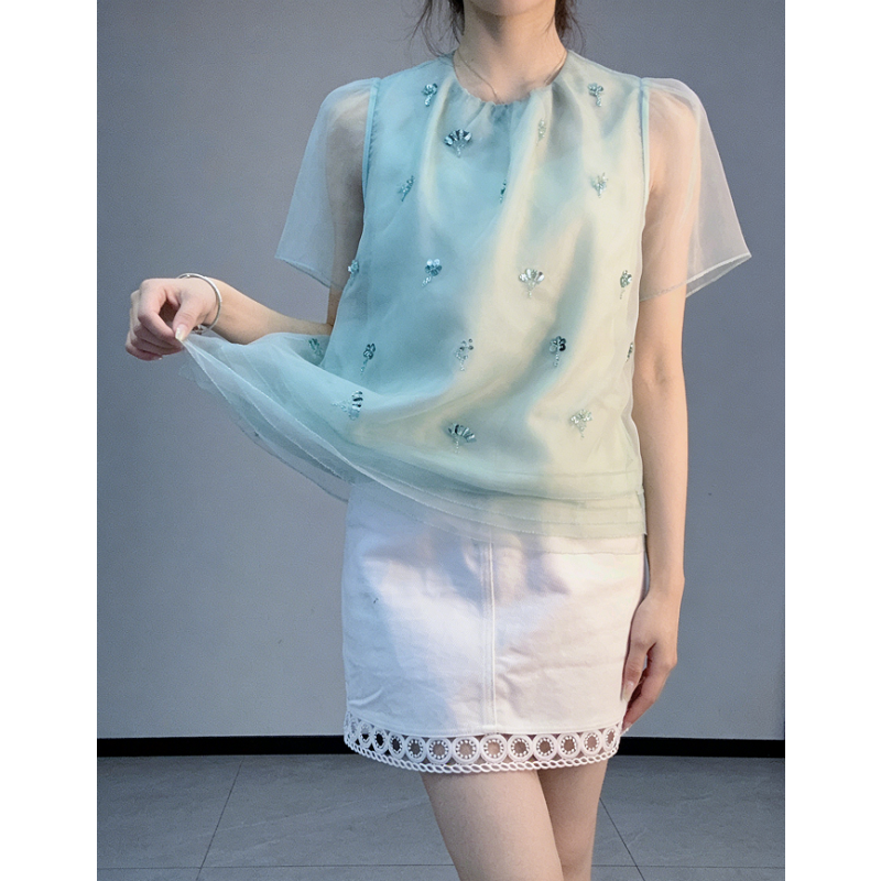 JY 2025新款春夏小众设计纯色短裤裙JY158