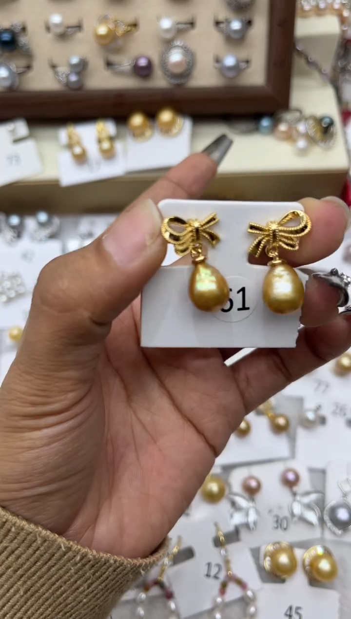 【闪购商品】淡水珍珠戒指合金114