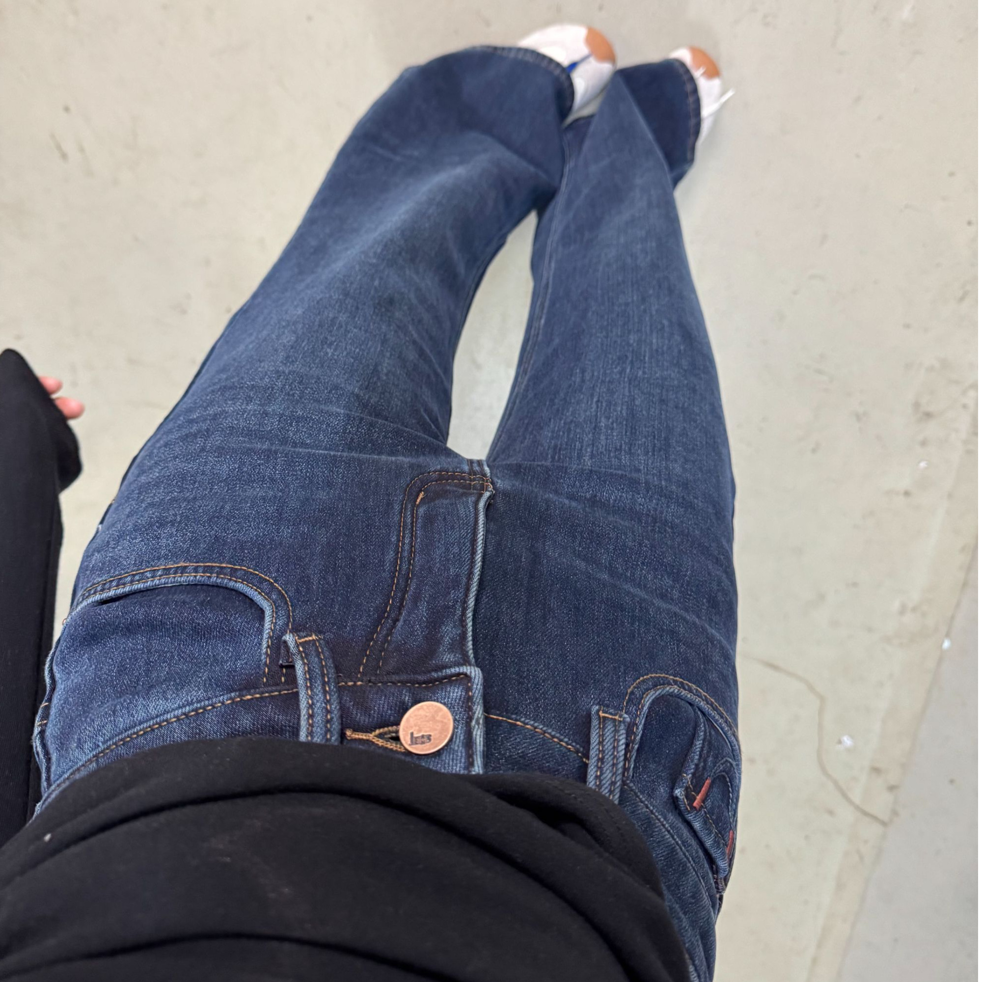 YOYO自制【弹力喇叭裤】加绒加厚冬款复合水貂绒显瘦弹力喇叭裤