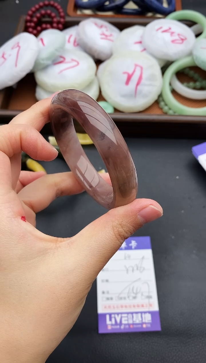 未镶嵌手镯石英质玉64+55/56