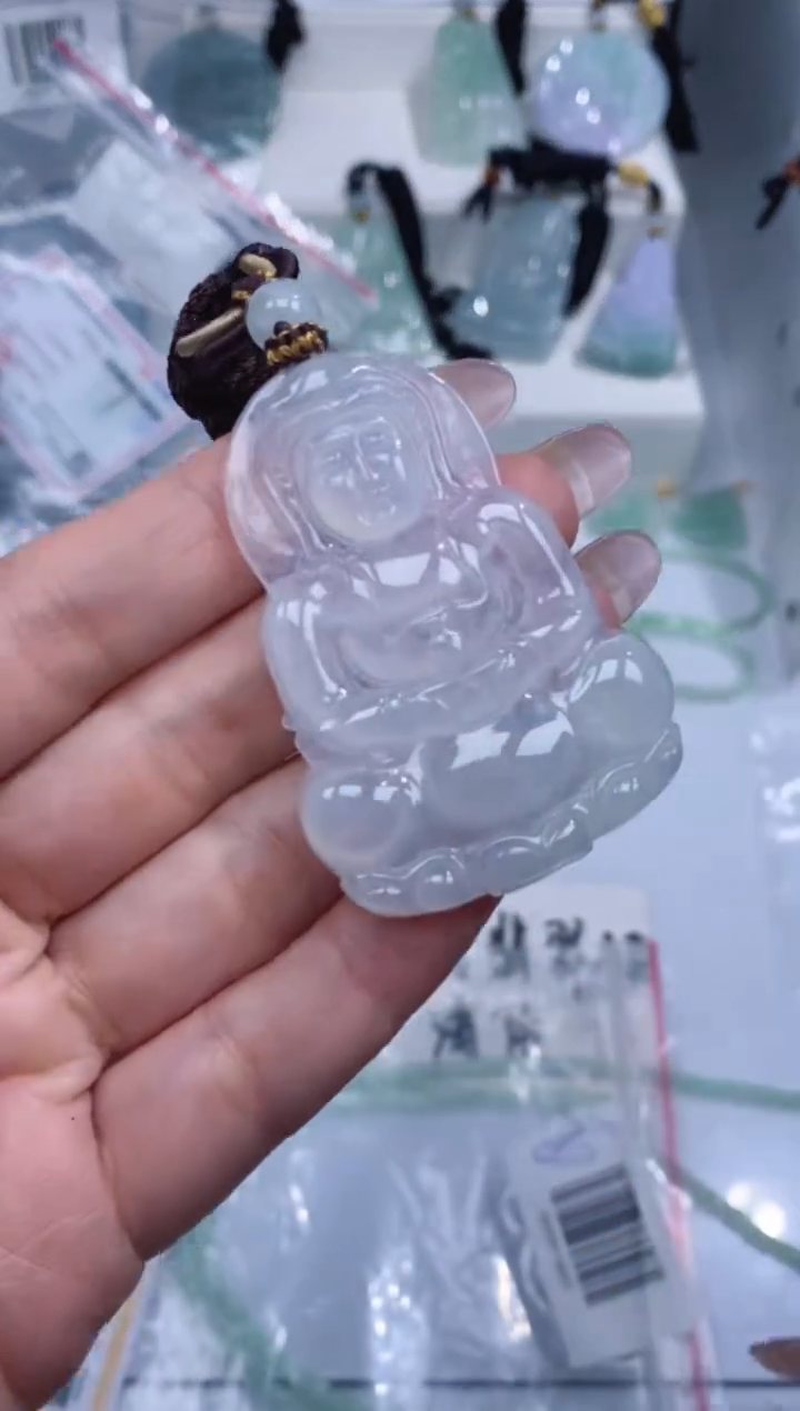 颈饰未镶嵌翡翠吊坠