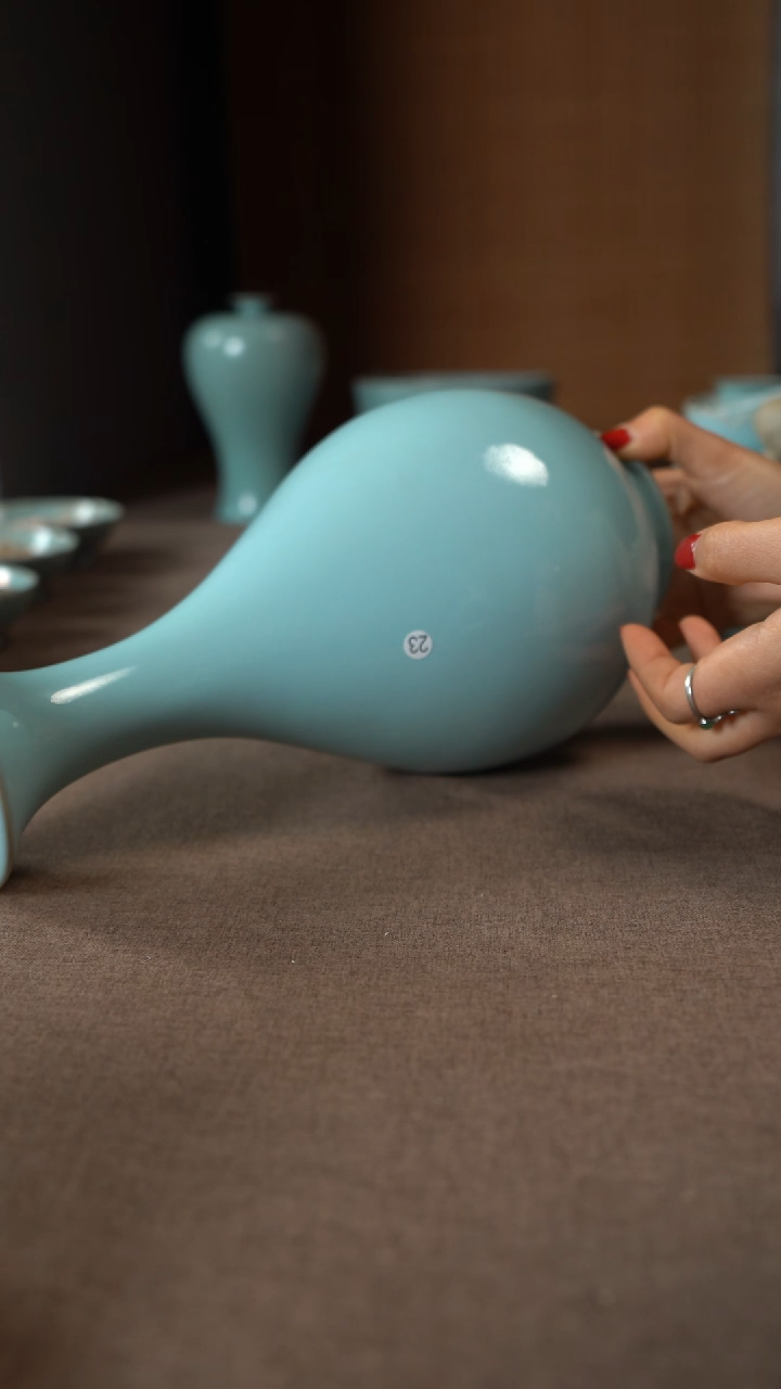 【闪购商品】汝瓷主人杯碗壶瓶樽洗