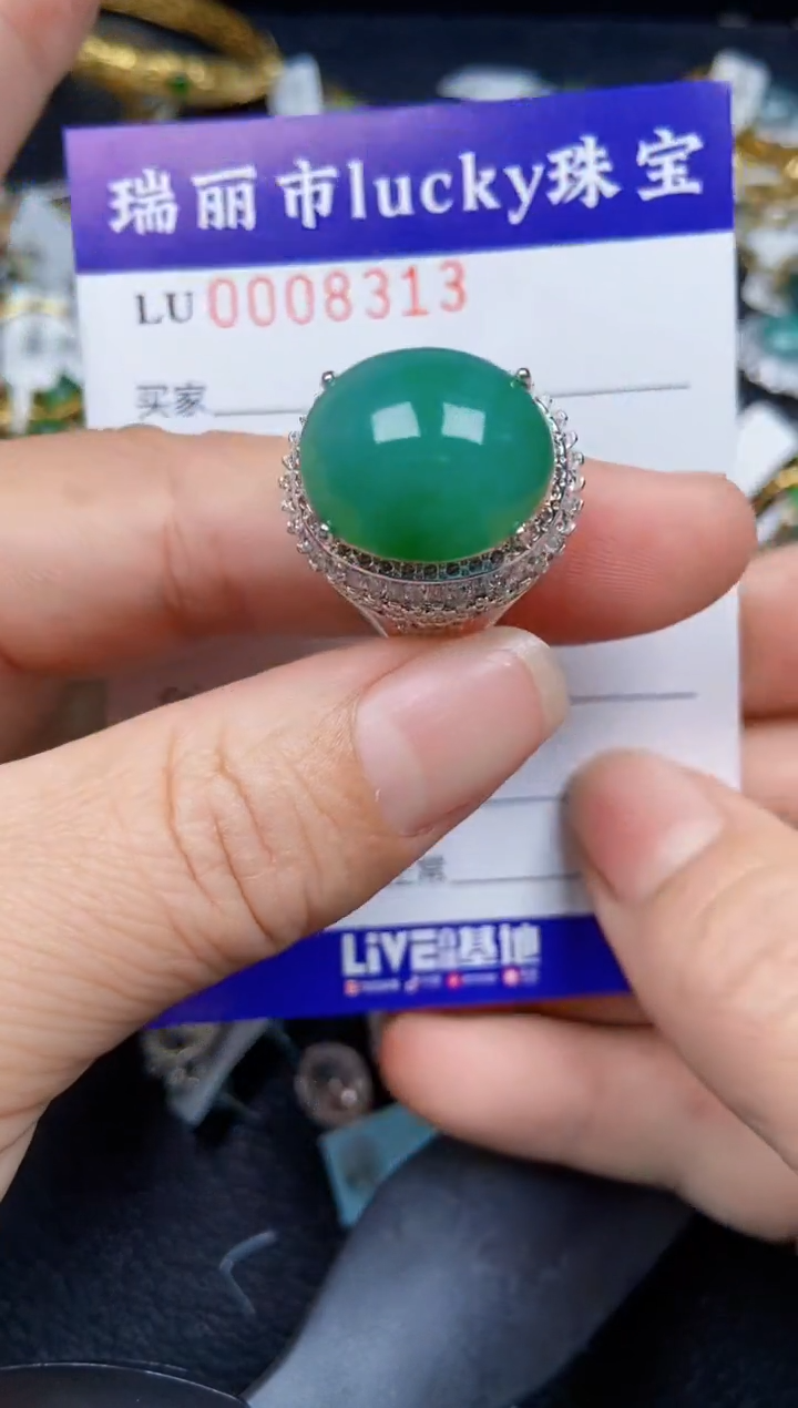 【闪购商品】翡翠颈饰未镶嵌8313铜托