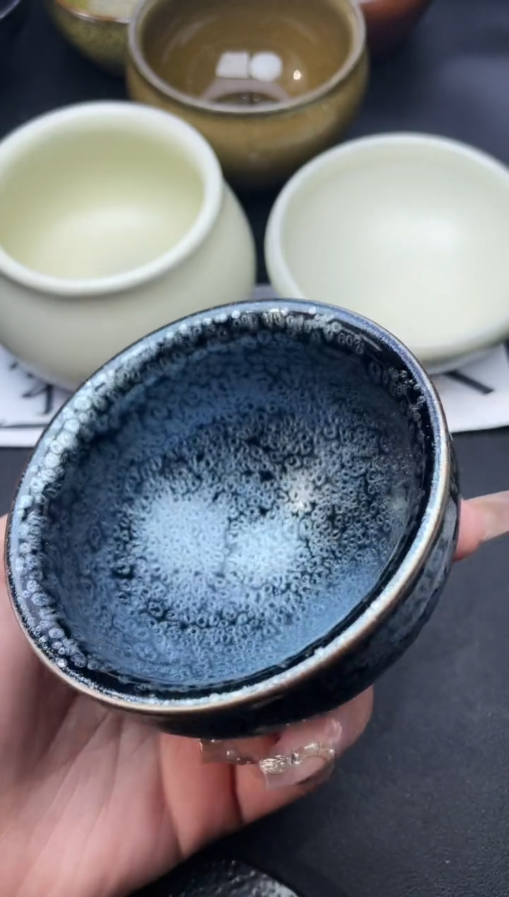 【闪购商品】茶盏67叶紫建盏叶紫