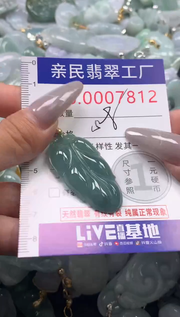 颈饰未镶嵌翡翠7812