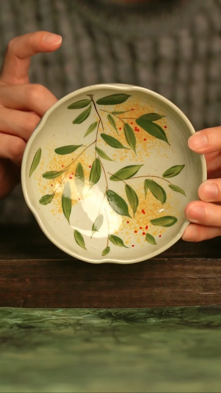 手工手绘瓷器青诗集手工手绘瓷器