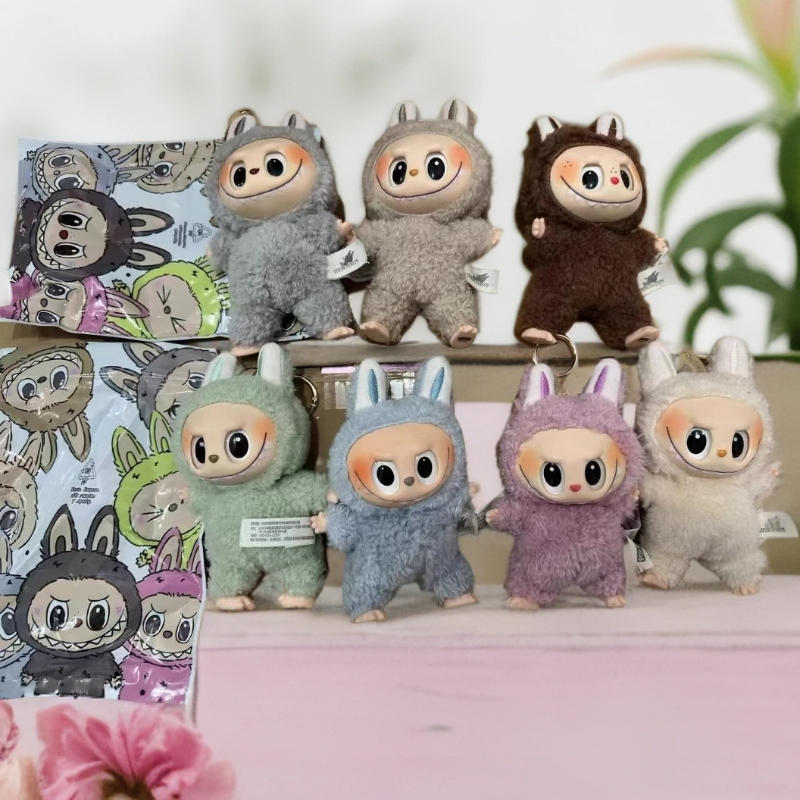 【不溢价】礼盒装潮玩前方高能一代马卡龙搪胶毛绒公仔玩偶