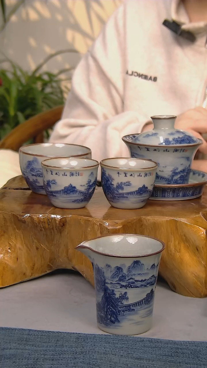【闪购商品】简装家用款5件套 陶瓷家用茶具系列
