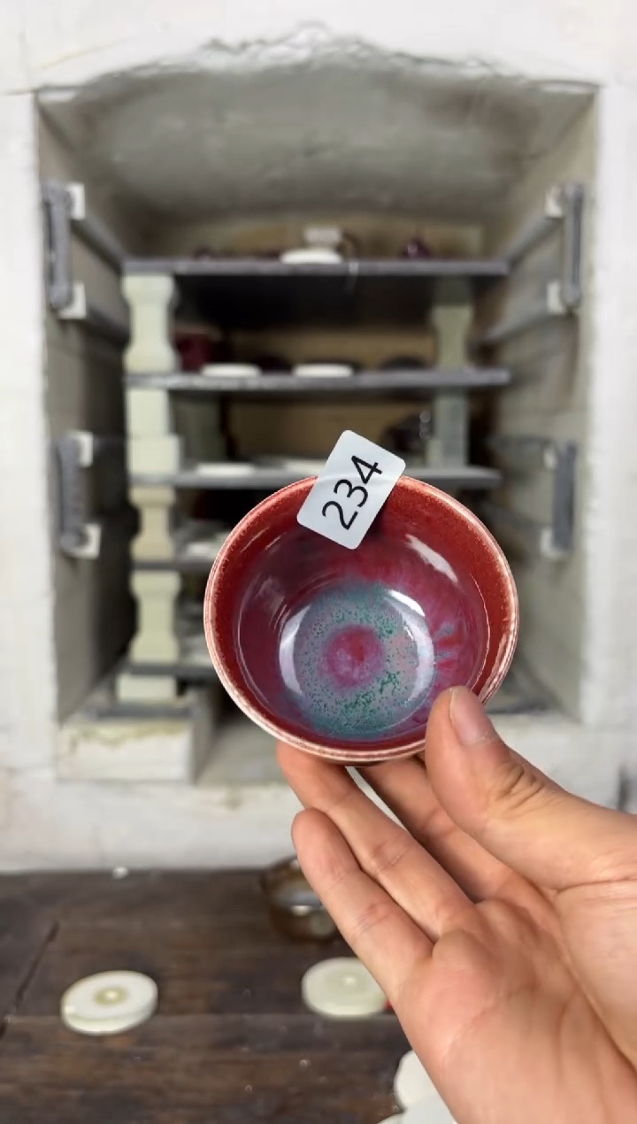 【闪购商品】摆件钧瓷窑变精品茶器