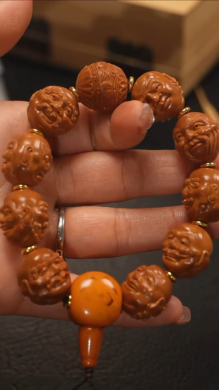 【闪购商品】橄榄核手串/手链橄榄核文玩作品