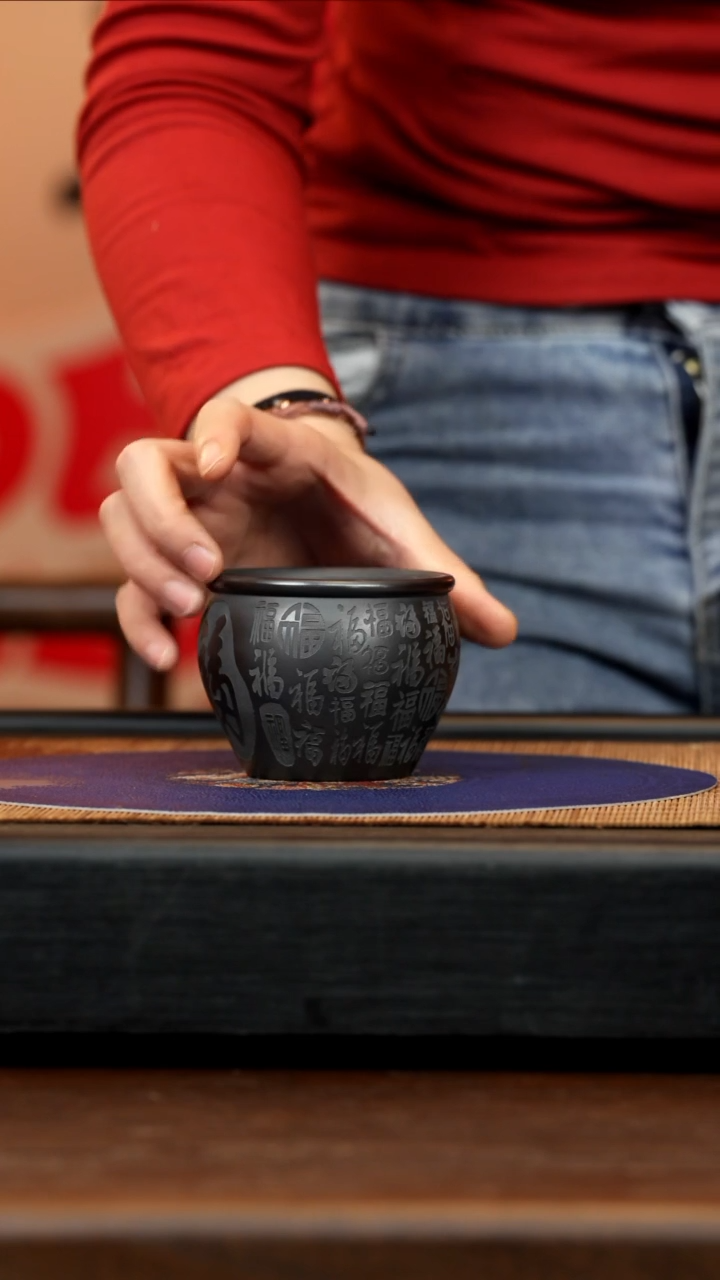 【闪购商品】紫砂茶壶团团紫砂精选主人杯