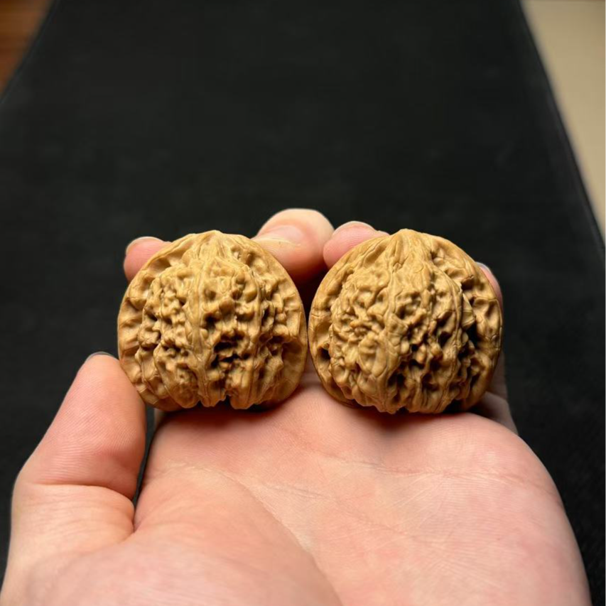 文玩核桃把件野牛