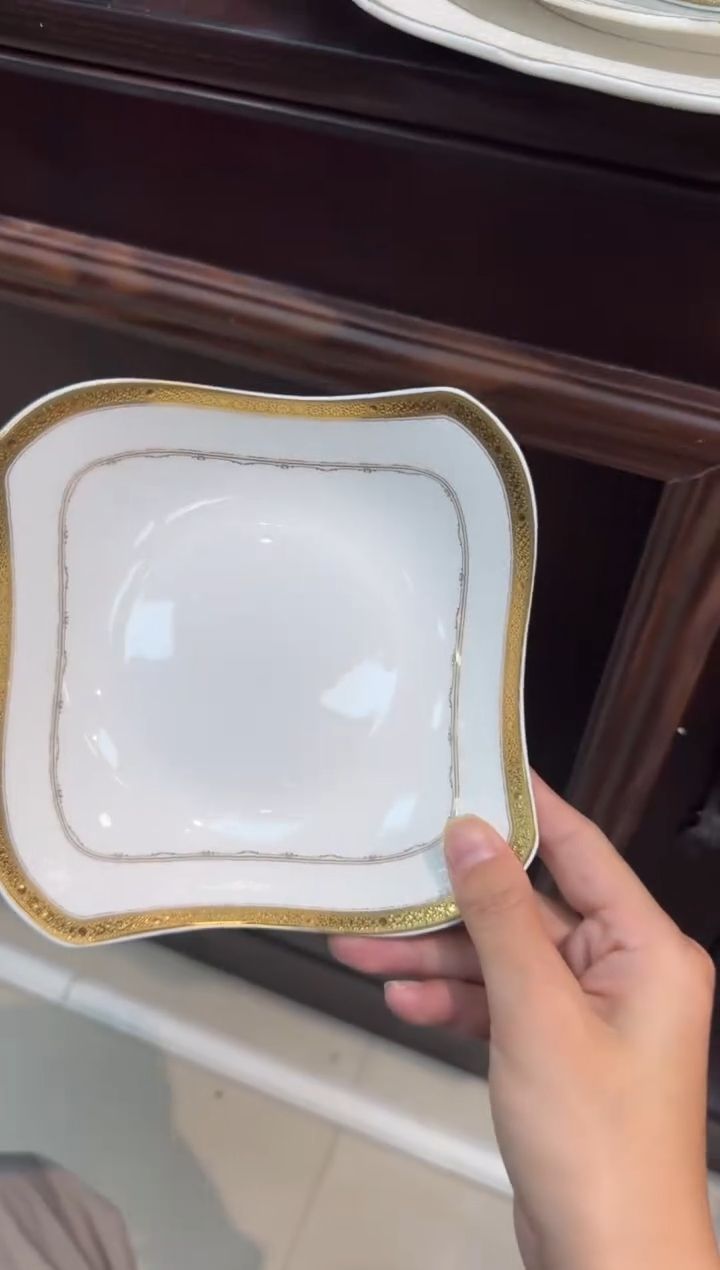 【闪购商品】瓷片6英寸沙拉碗两个福利