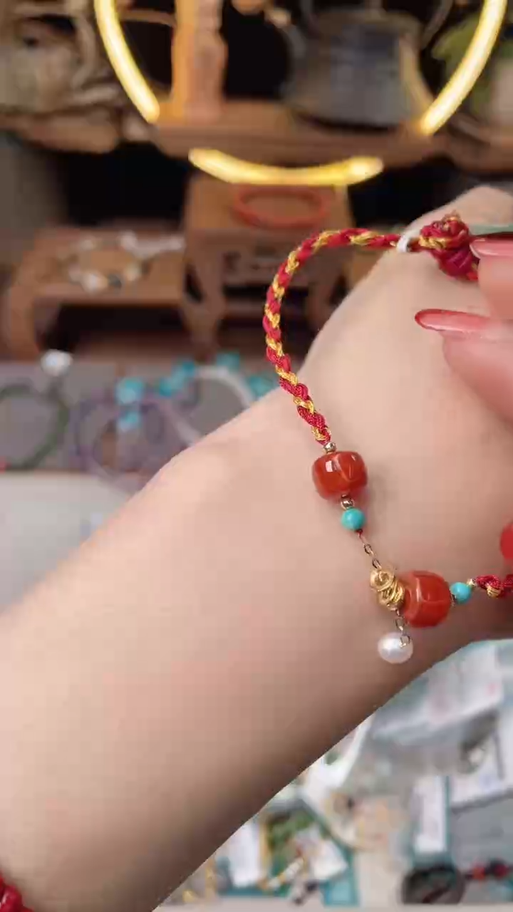 【闪购商品】南红玛瑙手饰未镶嵌@@B921C015890