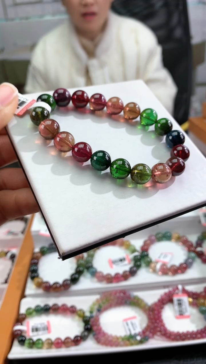 【闪购商品】碧玺手链未镶嵌多样性发一条