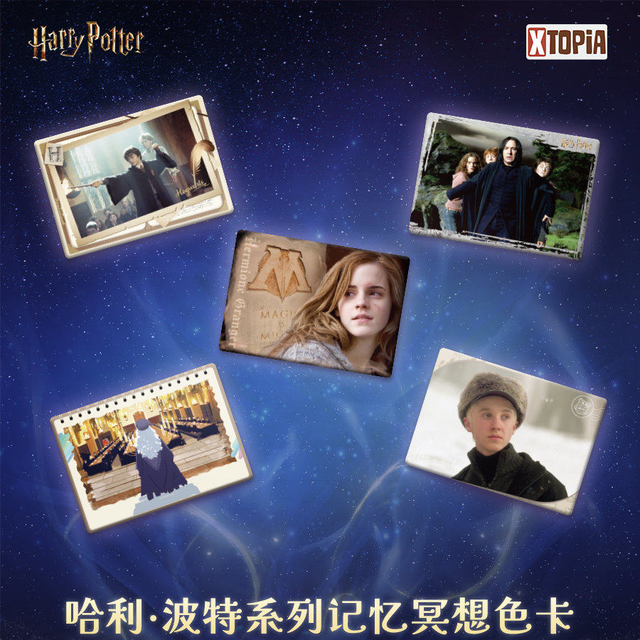 极梦岛Xtopia 哈利波特系列 记忆冥想色卡 盲盒代拆