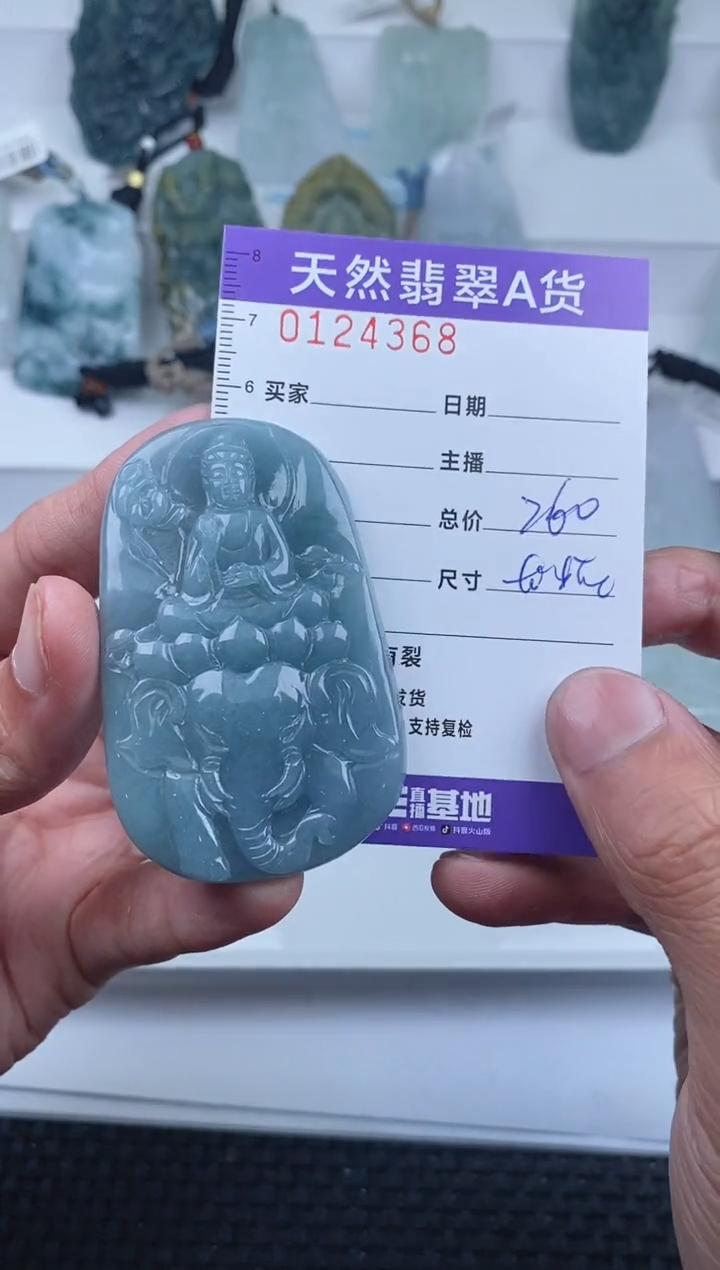 【闪购商品】翡翠颈饰未镶嵌         368
