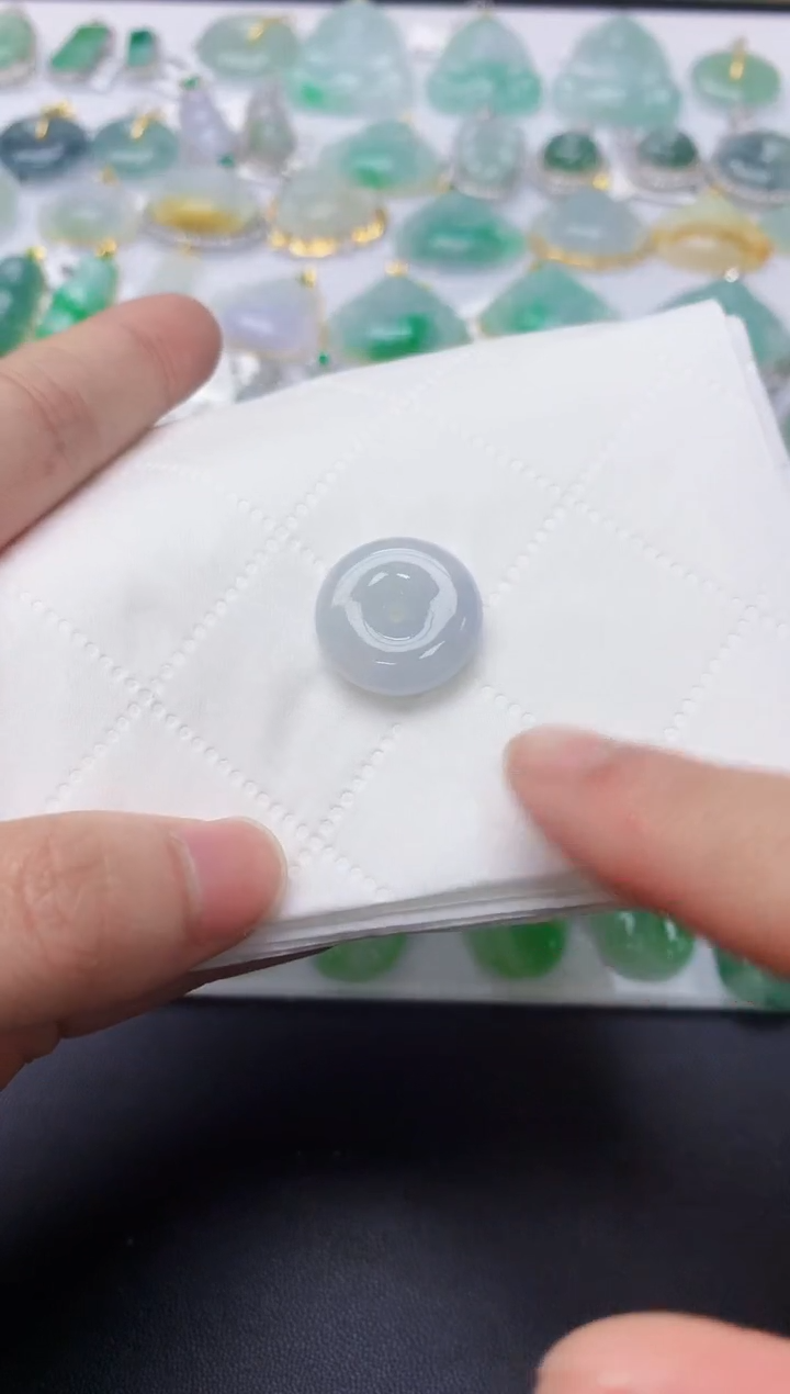 颈饰未镶嵌翡翠天然A货