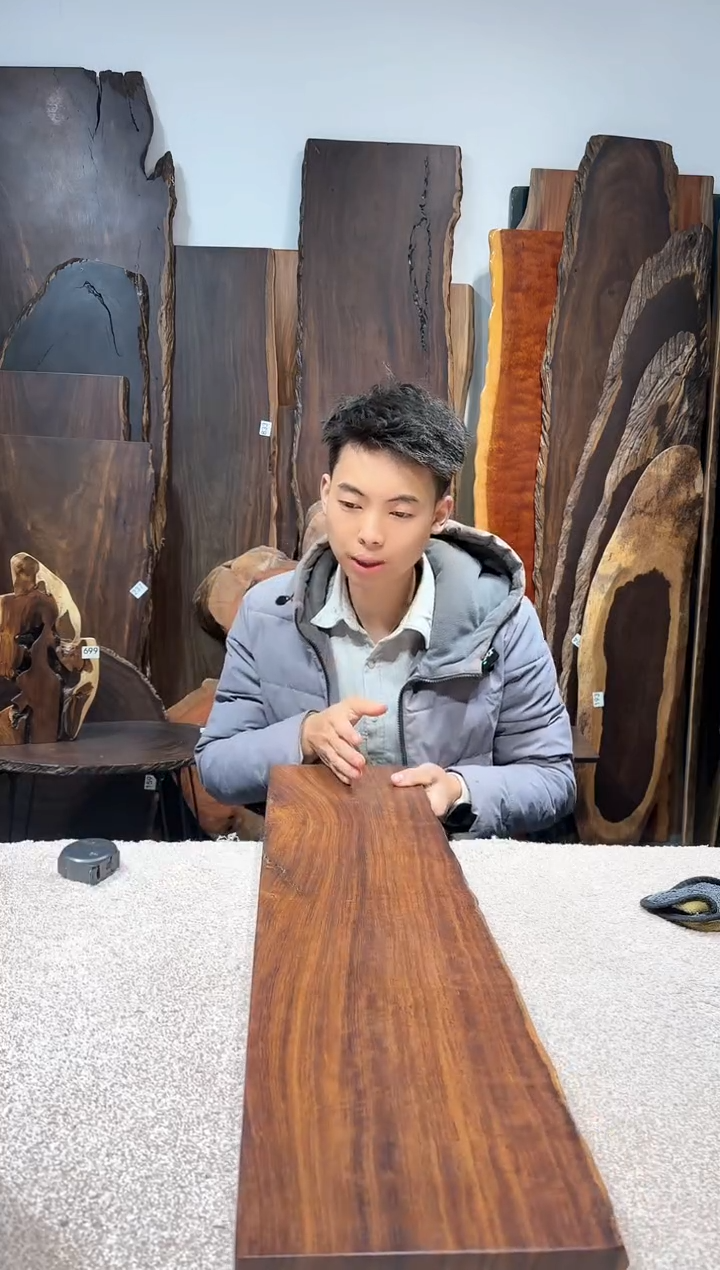 【闪购商品】风车木（黑檀木）尺寸80*20*2.3编号277