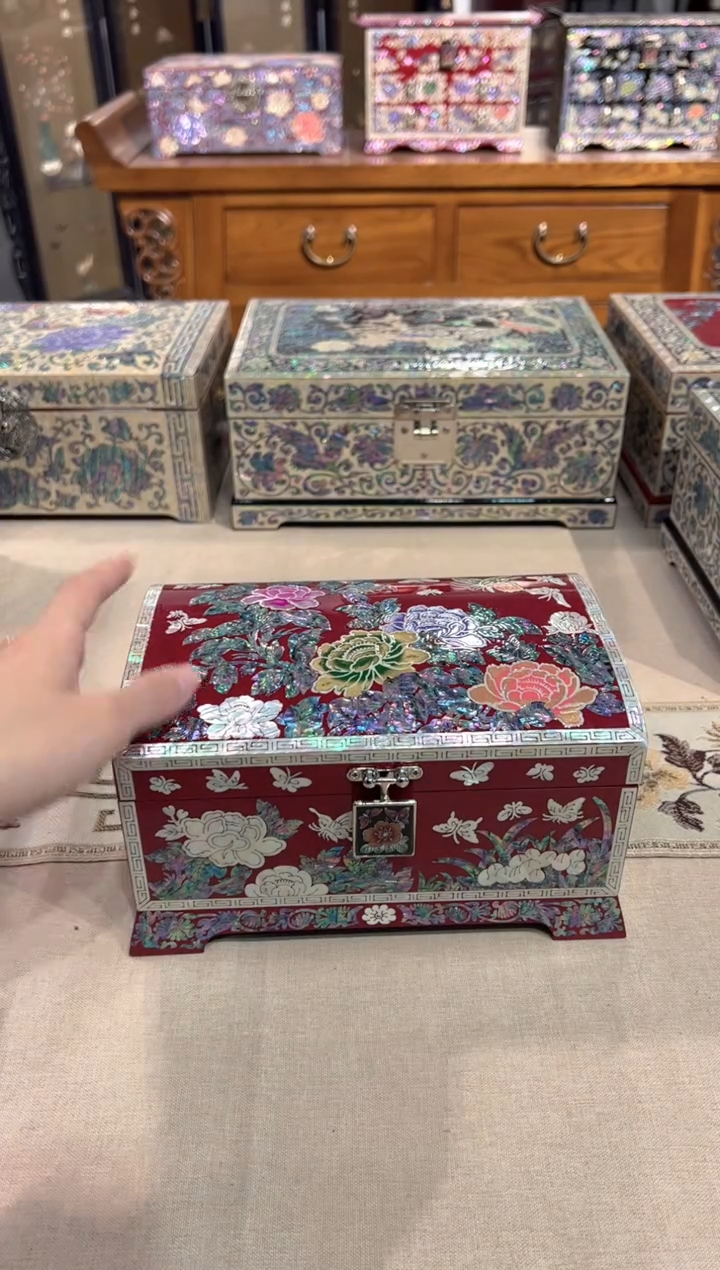 【闪购商品】按扣满贝底弘贝雅螺钿漆器文化馆