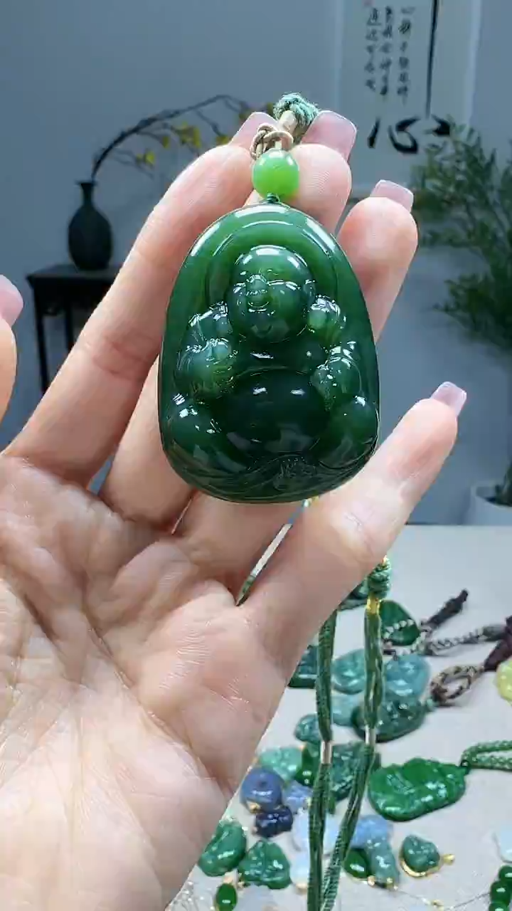 未镶嵌和田玉挂件1