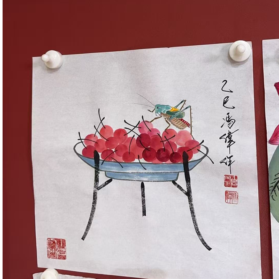 冯伟老师手绘作品