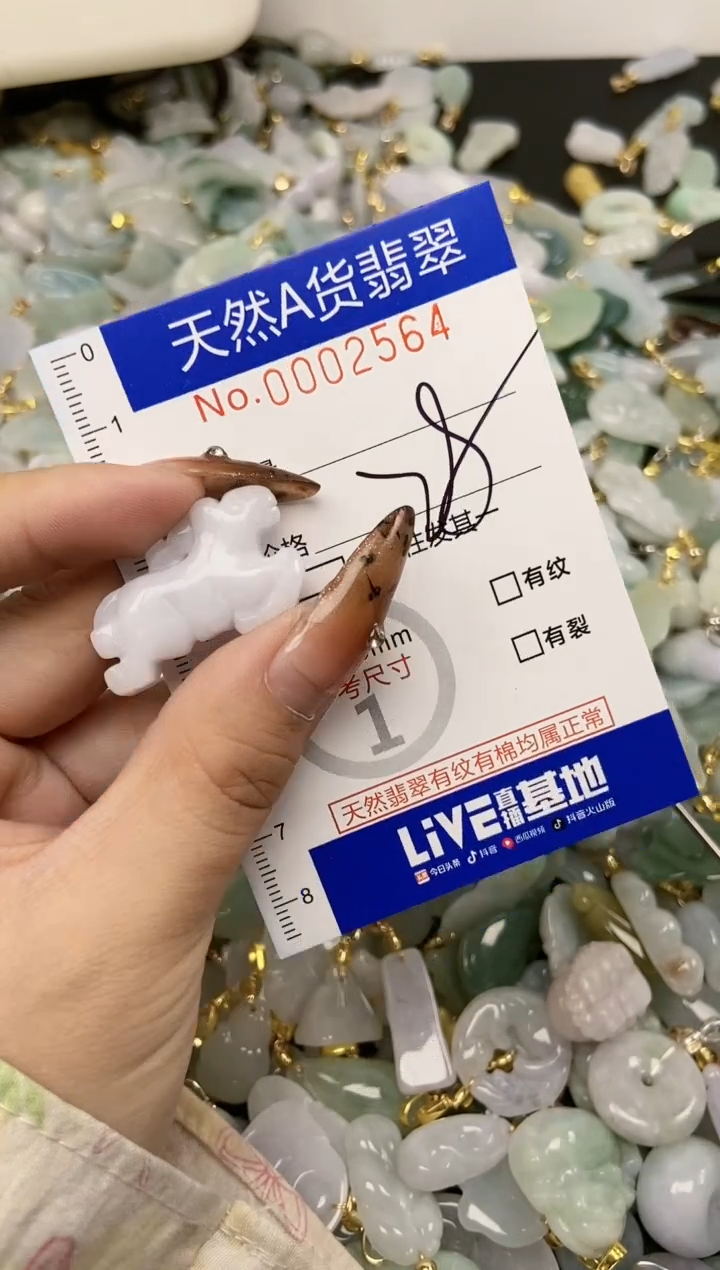 【闪购商品】翡翠颈饰未镶嵌天然A货翡翠