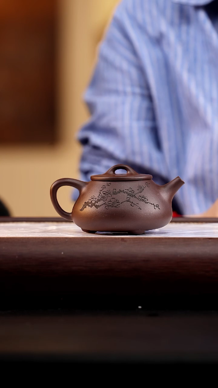 23  汉棠紫泥平盖石瓢150cc