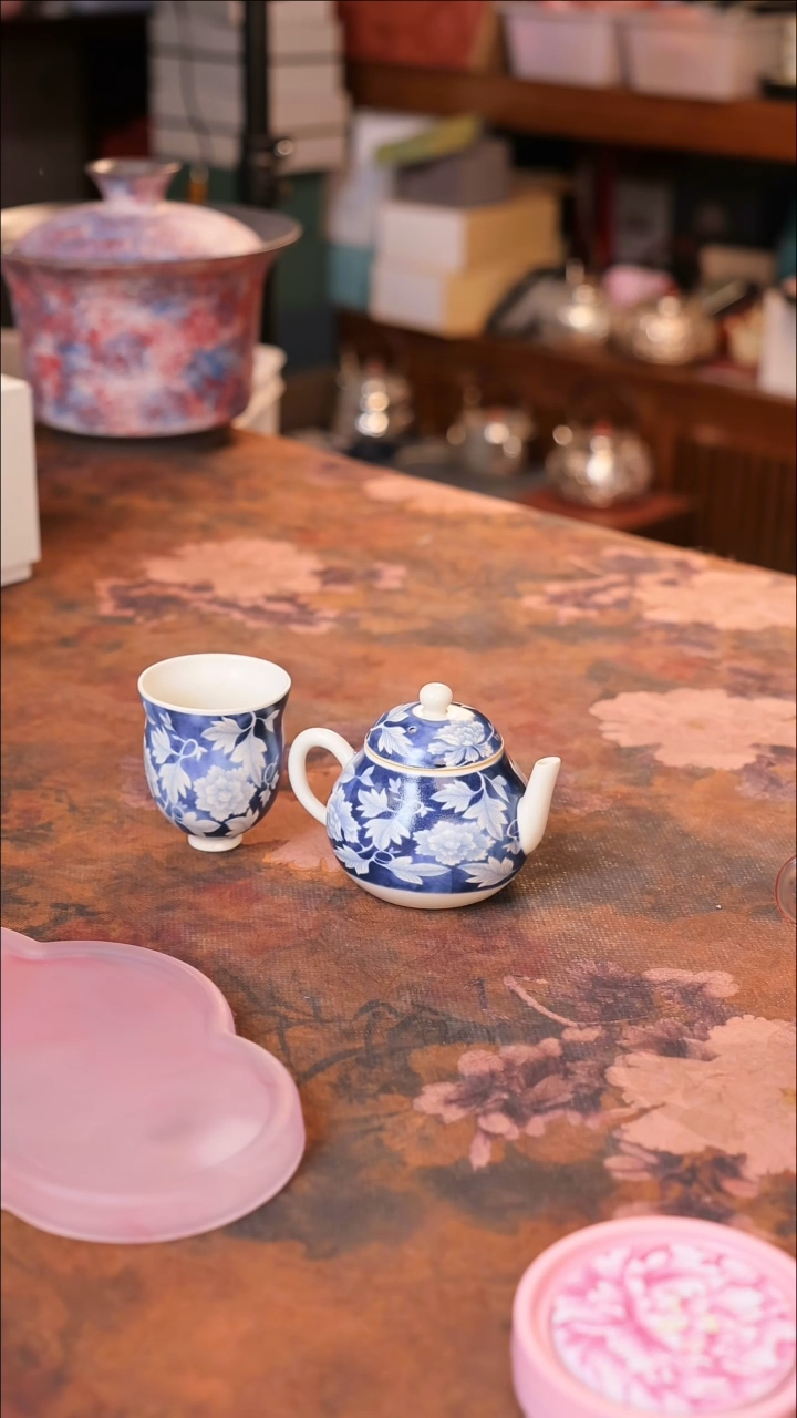 【闪购商品】陶瓷茶具（无礼盒无茶盘）@@A10623