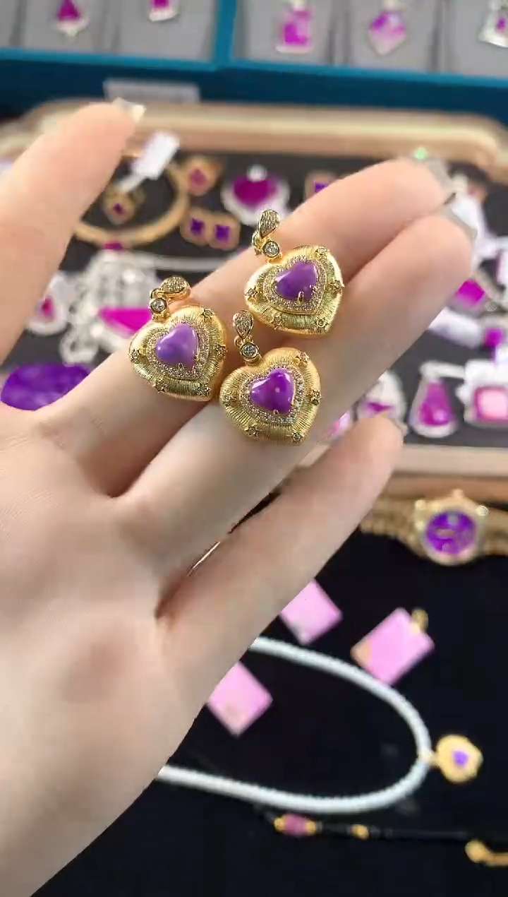 【闪购商品】苏纪石（舒俱来）.银S925镶嵌舒俱来吊坠多样性发一